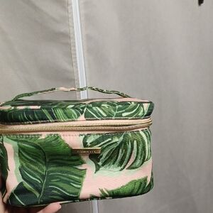 Palm Leaf Makeup Bag